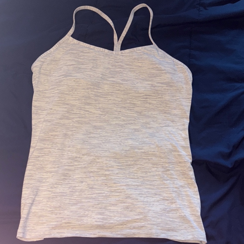 Lululemon Power Y Tank *Luon Wee Are From Space Nimbus Battleship